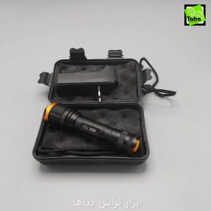 چراغ قوه پلیسی شارژی T6 سایز 1