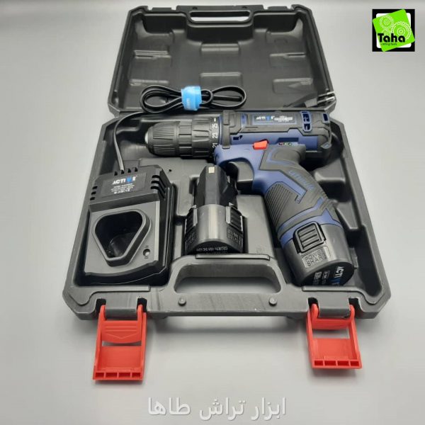 دريل شارژي12 ولت2باطري3412 اکتيو