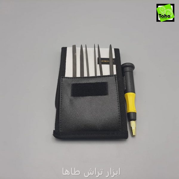 سوهان دم موشي6 عددي دسته دارکيفي گروز