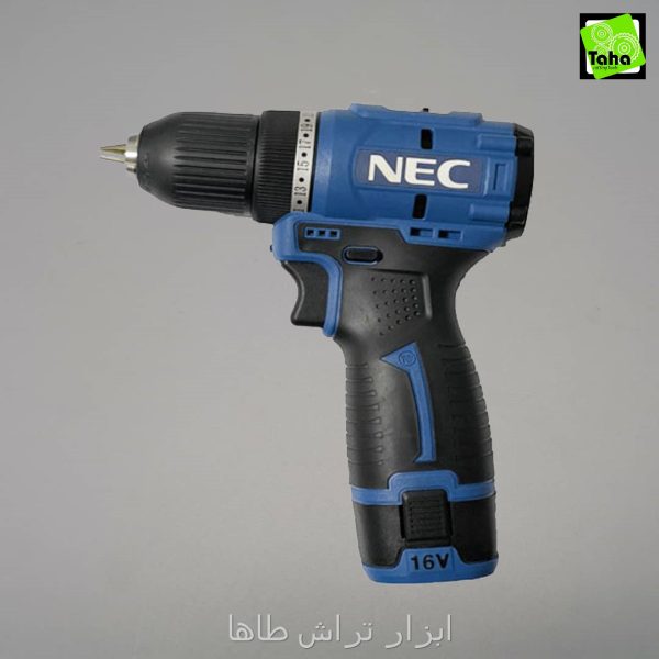 دریل شارژی16ولت براش لس NEC-1616